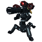 War Machine Sentry with a teddy bear.