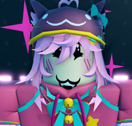 Neko skin on a development image.