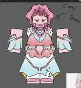 Beach skin on its concept art.