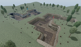 View of the map.