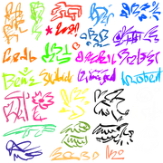 Generic graffiti.