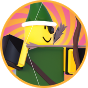 Default skin on the Holiday Archer gamepass.