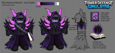 Void Caster on concept art.