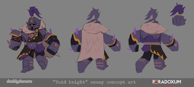 Void Knight on its concept art.