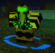 Hazmat skin on a development image.