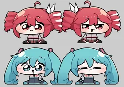 Miku and Teto