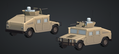 Humvee 3 on a development image.