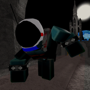 Abomination affected by the Space Suit modifier.