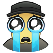 Default skin on the Sad Scout sticker.