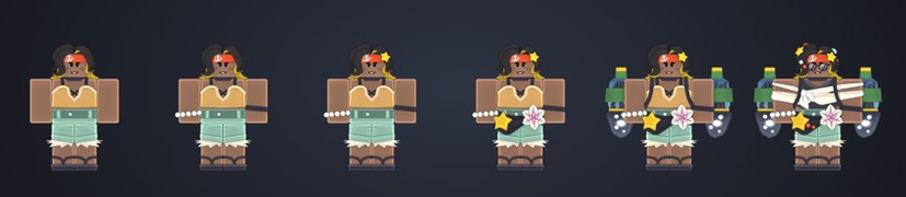 Beach skin on a development gif.