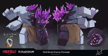 Void Brute on its concept art.