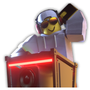 Default skin on a render.