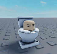 Toilet on a development video.