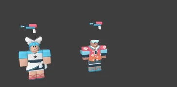 Pool Day skin on a development gif.