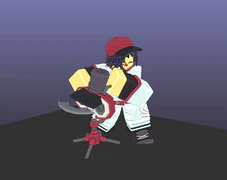Baseball skin on a development gif.