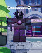 Development image of Void Reaver on the Hardcore Matchmaking statue.
