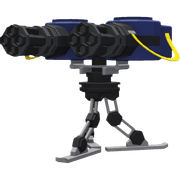 Unused first version of the War Machine Sentry unit.