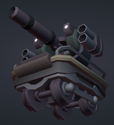Wikia skin sentry on a development image.