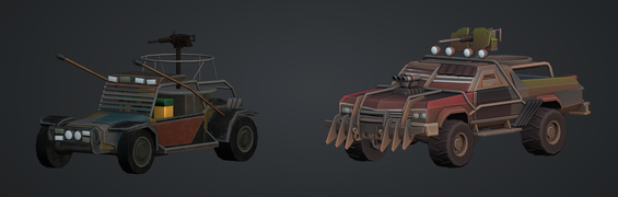 Wasteland Humvee 3 on a development image.