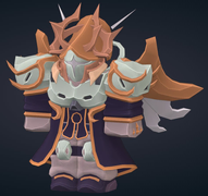 Champion skin on a development image.