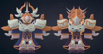 Champion skin on a development image.