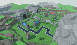 View for the first version of the map.