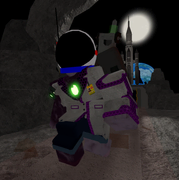 Patient Zero affected by the Space Suit modifier.