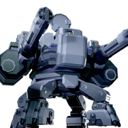 Default skin on a render.