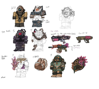 Abyssal skin on its concept art.