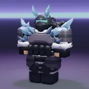 Frost skin on a development image.