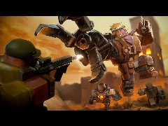 Garage Band skin on a promotional video.