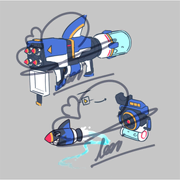 Beach skin on its concept art.