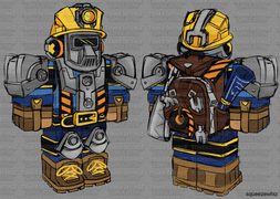 Trapper in concept art.