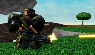 Default skin on a development image.