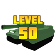 Tank on the Level 50 badge.