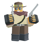 Default skin on a render.