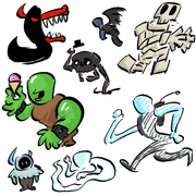 Tower Defense Simulator graffiti.