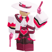Valentines skin on a render.