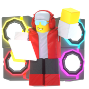 Default skin on a render.