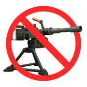 Default skin on the Gatling Gun Banned modifier.