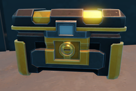 Deluxe Crate model as seen in Hexscape Event Main Lobby.