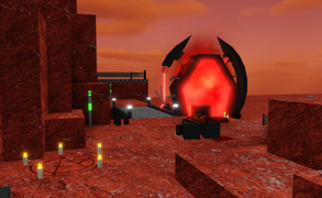 Mars on a development image.