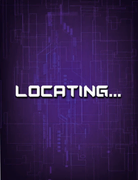 God Cube fragment locator screen while locating the fragment.