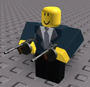Dual wield Crook Boss, upgrade change (?)