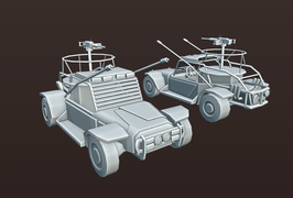 Apocalyptic skin on a development image.