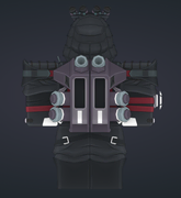 Phantom skin on a development image.