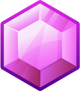 One of the particles emitted from the nametag.