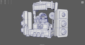 Gingerbread skin on a development image.