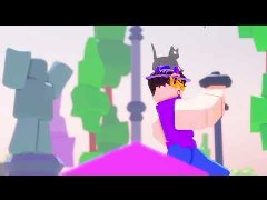 Corrupted Haz3mn before being corrupted in the Pls Donate Cutscene.