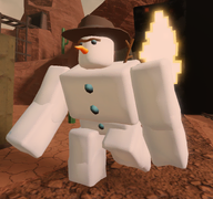 Snow Golem affected by the Cowboy modifier.